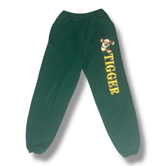 Vintage Winnie the Pooh Tigger Disney Store Green Size Men’s Medium Sweatpants - Picture 1 of 3